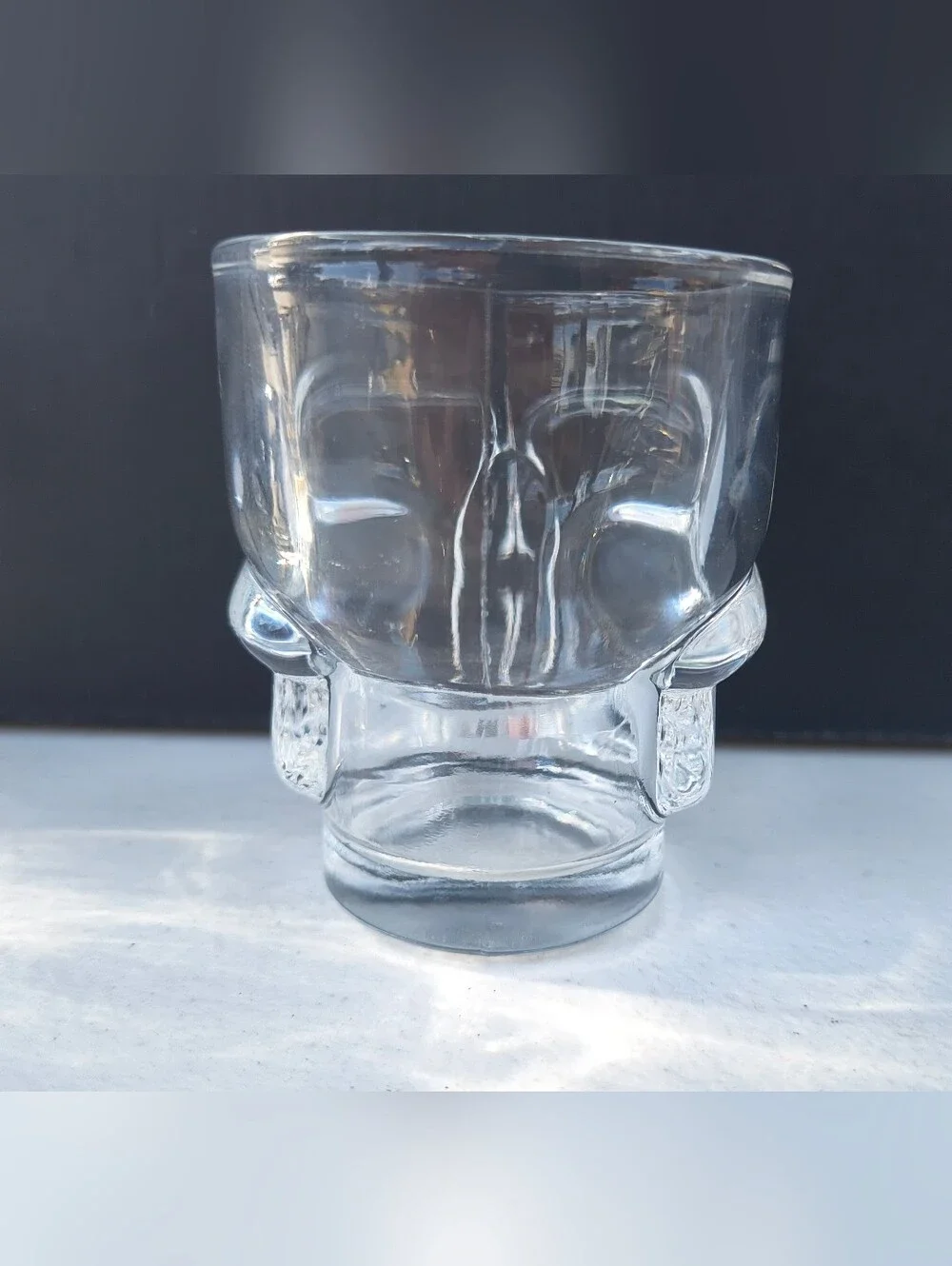 Clear Skull Shot Glasses Set of 4